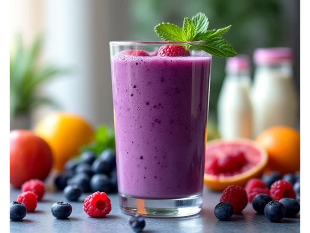 Smoothie buah kustom
