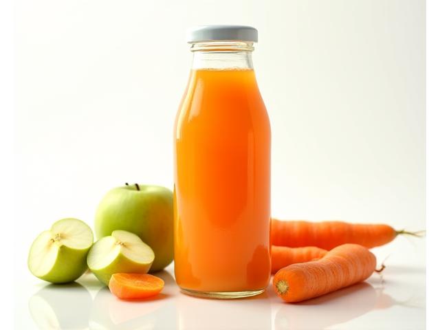 Botol jus carrot epal segar Tropika Nectar