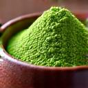 Matcha hijau pekat